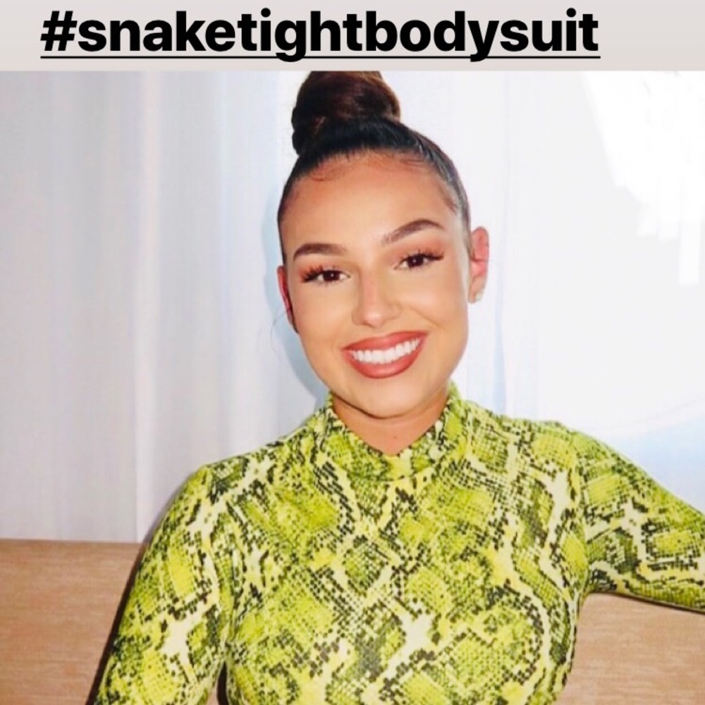 Snaketight Body Suit color: yellow